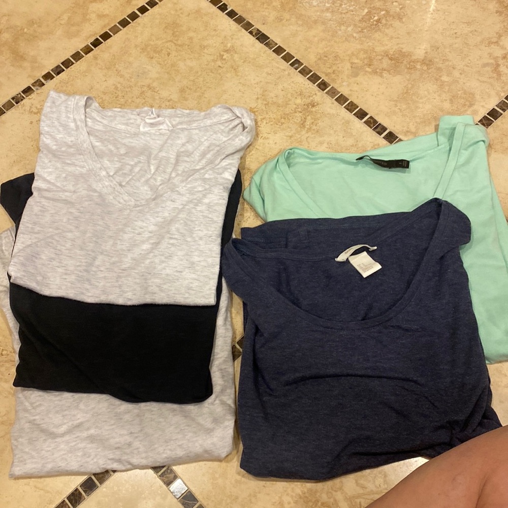 Set of five t-shirts by H&M/Forever21